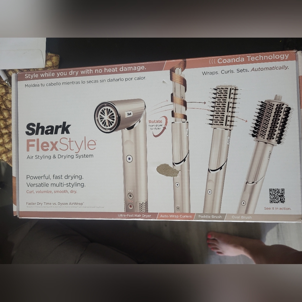 NEW OPENED BOX, Shark FlexStyle Hair Styling System